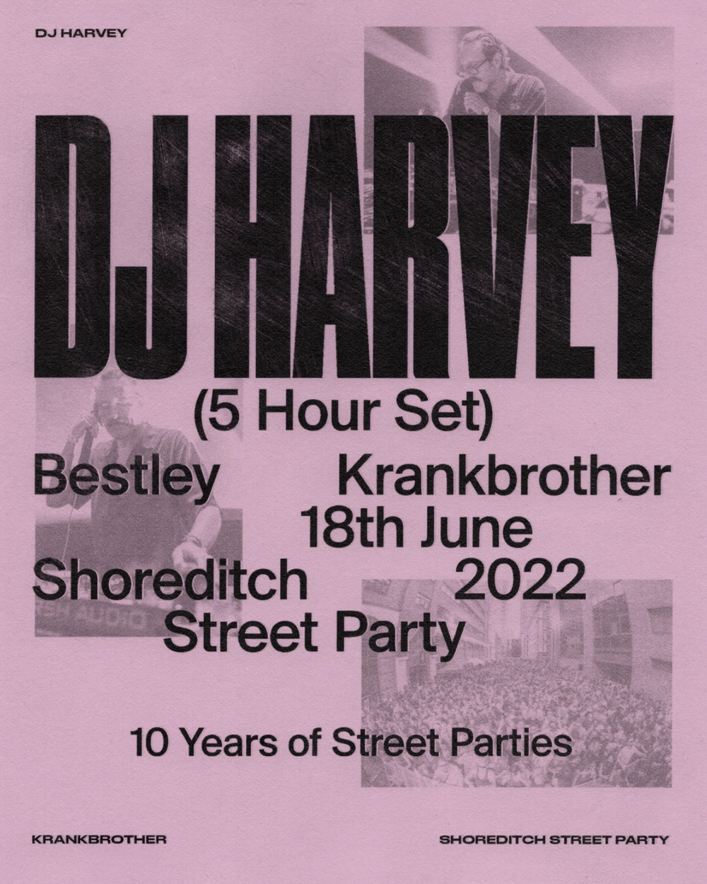 DJ Harvey — The Pool Artists